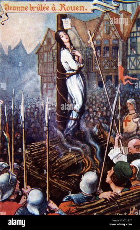 where was joan of arc burned at the stake